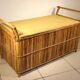 1960s rattan toy box