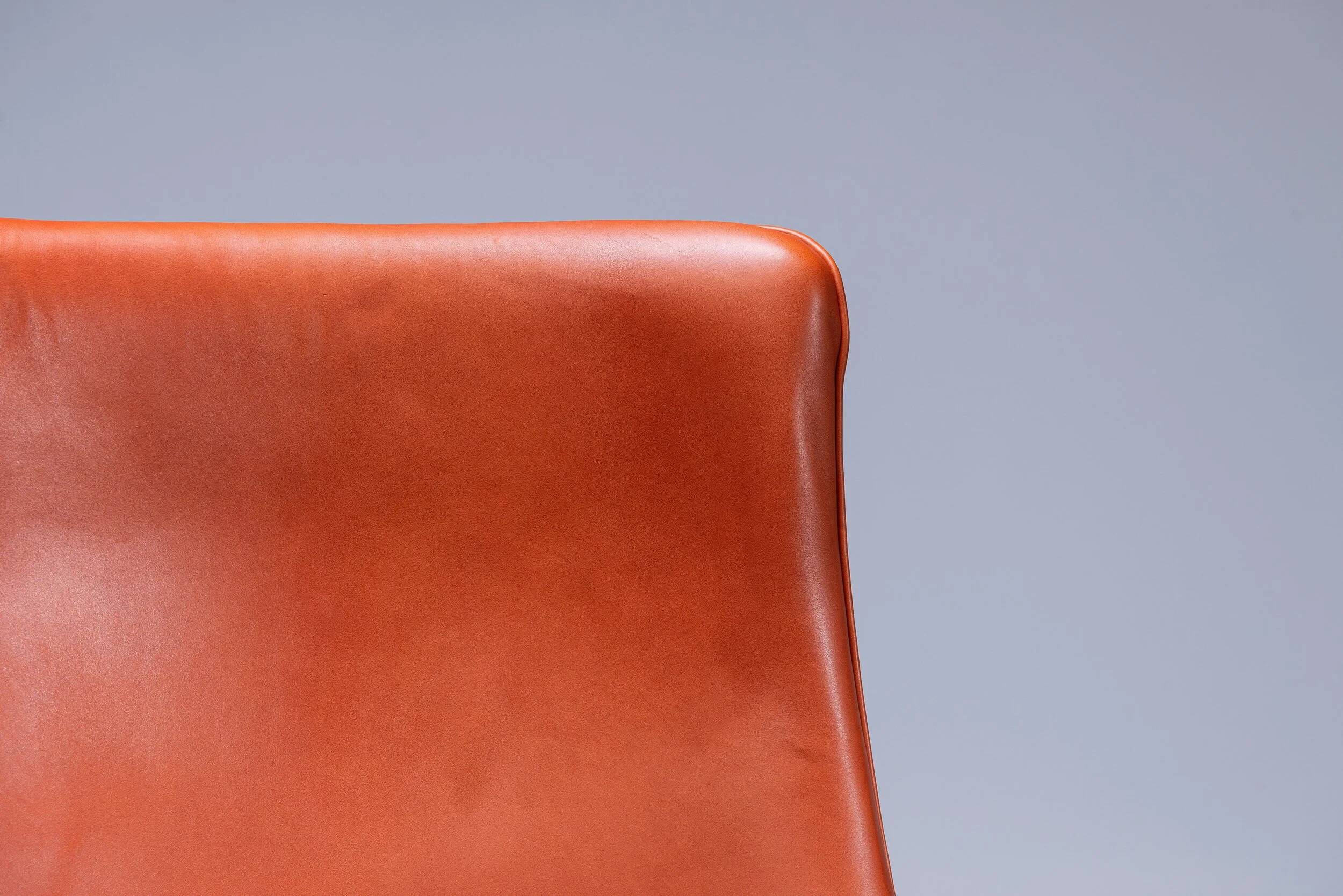 Arne Norell “Pilot” leather armchair