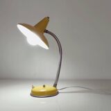 Lampe jaune vintage