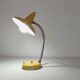Lampe jaune vintage