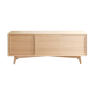 Scandinavian style oak sideboard