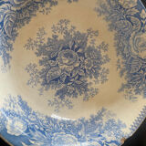 Salad bowl Sarreguemines blue
