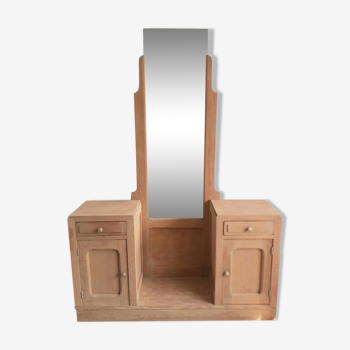 Natural wood dressing table