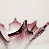 Vase in Murano glass by Fratelli Toso H 27.5cm