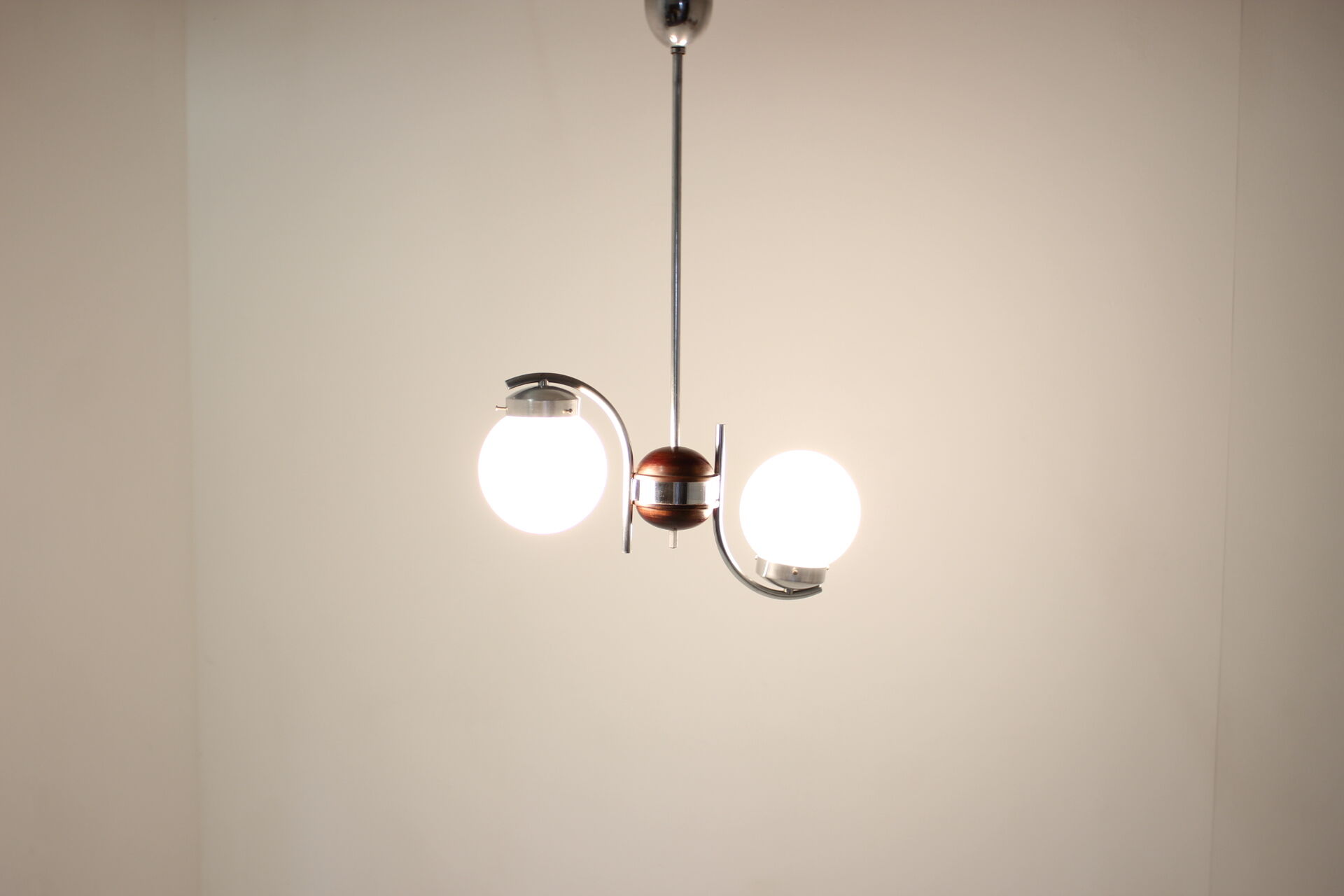 Art Deco chandelier, Czechoslovakia, 1930s