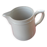 Large pitcher (18 cm) in fire porcelain Brand Grigny