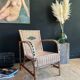 Wicker armchair
