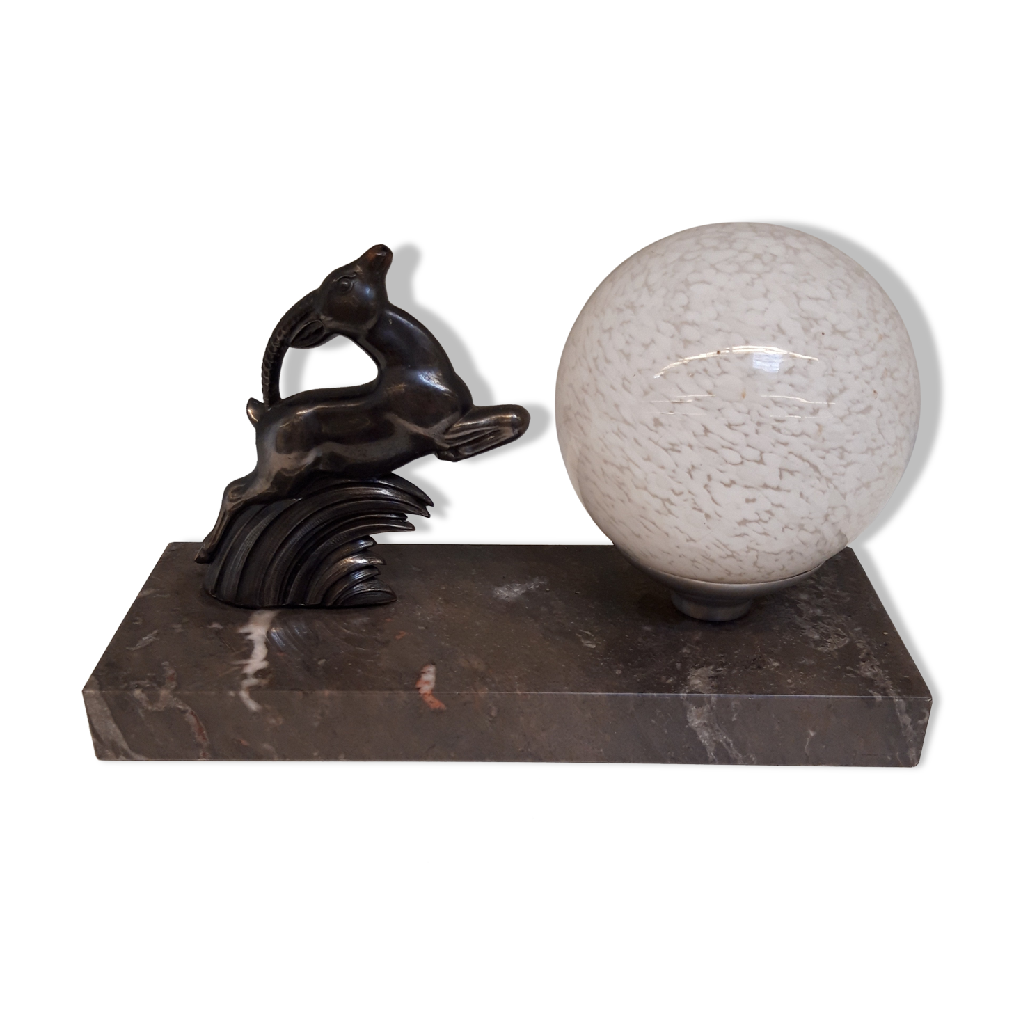 Art deco lamp, Antilope regulates