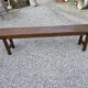 Oak farm bench, 180cm in length.