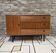 Vintage walnut shoe cabinet – 1960s modernist design