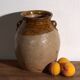 Ancient Chinese glazed stoneware vase – China, circa 1900