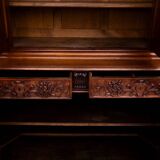 Carved sideboard, France, ca. 1870.