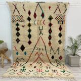 Handmade moroccan berber carpet 259 x 155 cm