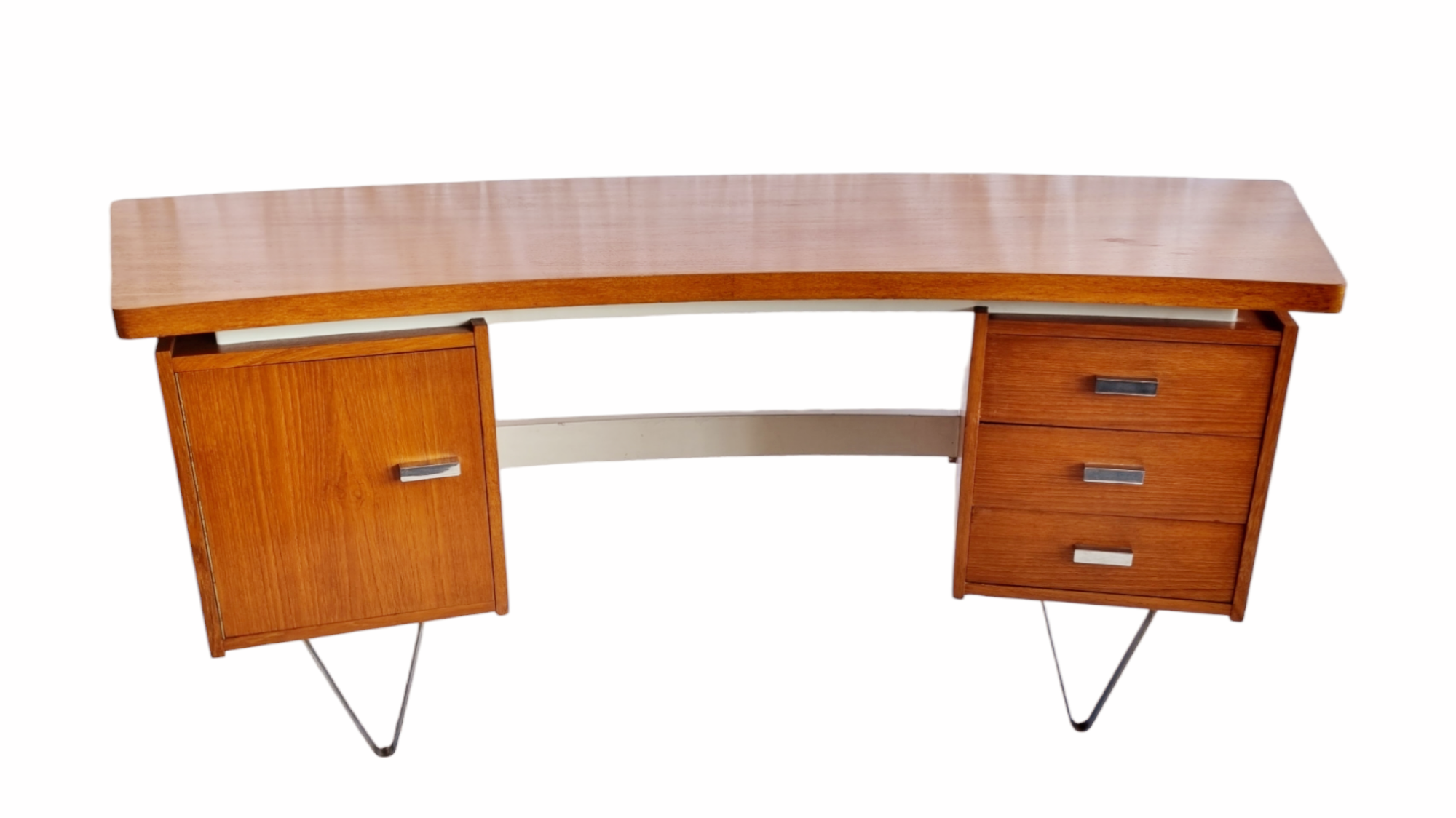 Boomerang Floating Desk from Tijsseling Nijkerk, the Netherlands, 1960s