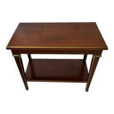 Mahogany side table
