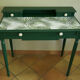 Green secretary desk revamped