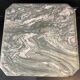 Green marble coffee table