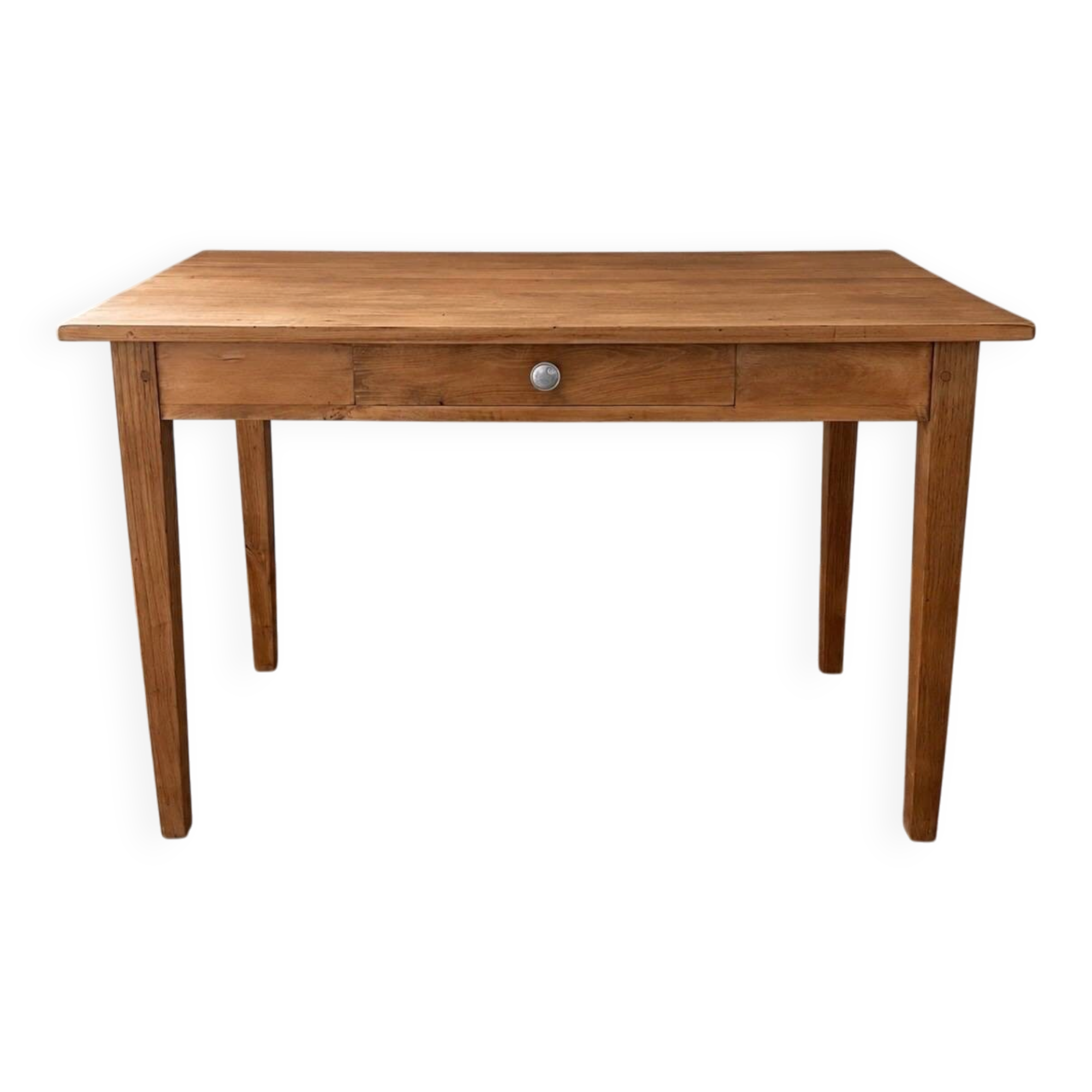 Farm table with a drawer