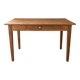 Farm table with a drawer
