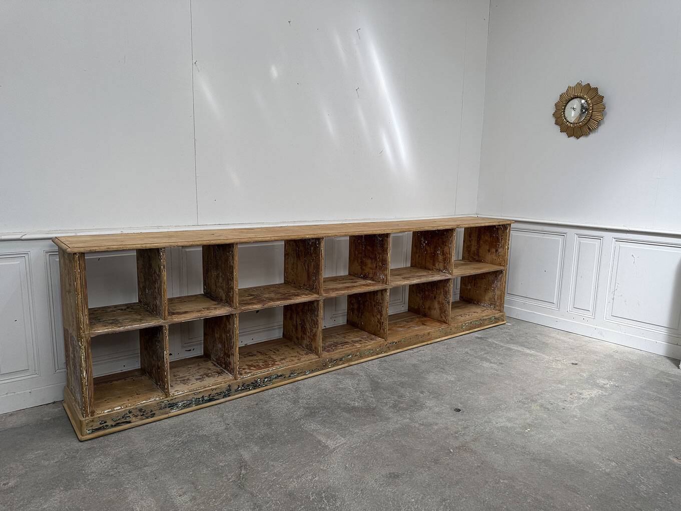 Large shop shelf 1920s sideboard type