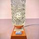lampes vintage Mid Century Massive 1970 globes pointes de diamant