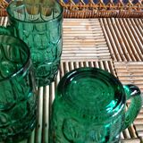 Lot de 5 chopes vertes