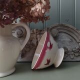 Badonviller earthenware bowl "Swallows"