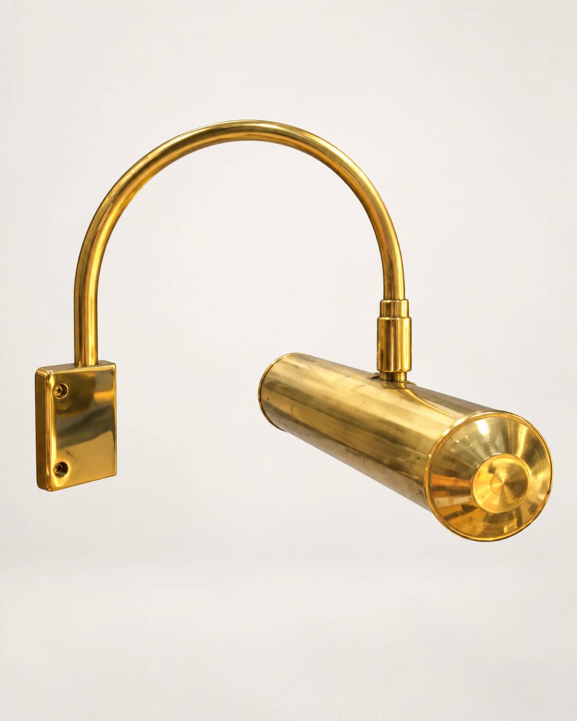Vintage brass wall light – 1970s – sold individually