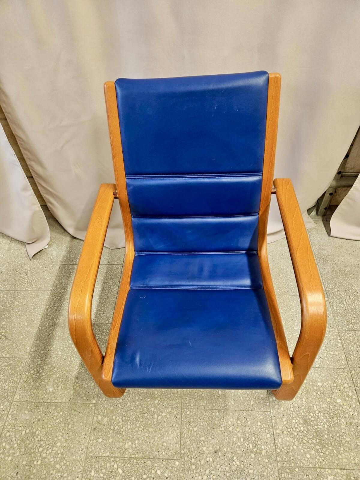 Scandinavian bentwood armchair by Yngve Ekstorm