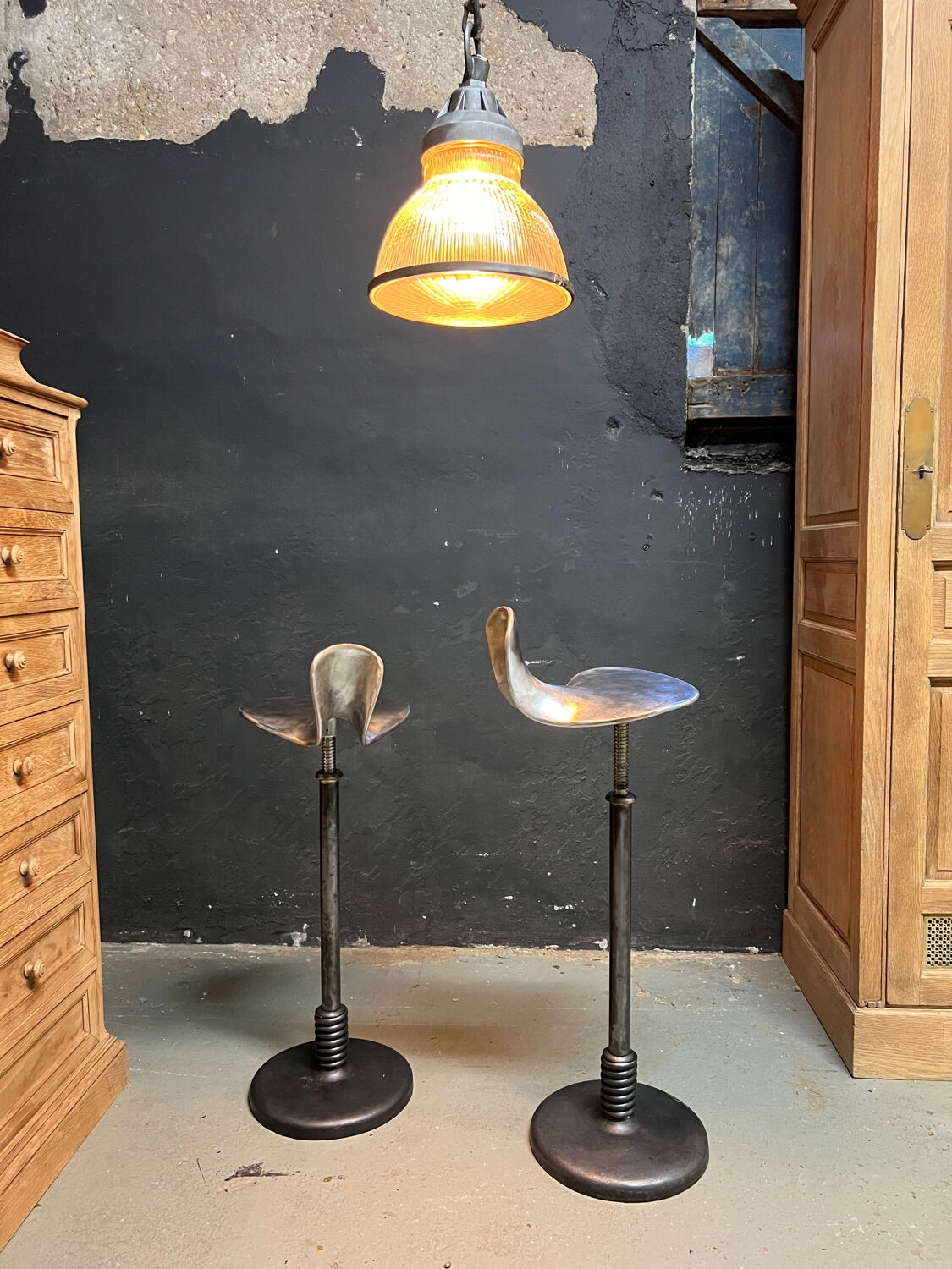 Tabouret de dentiste 1950