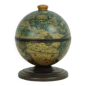 Bar seau à glace globe années 70 modèle antique bar à boissons italie 28cm