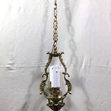 Bronze chandelier with 2 lights
