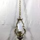 Bronze chandelier with 2 lights