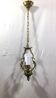 Bronze chandelier with 2 lights