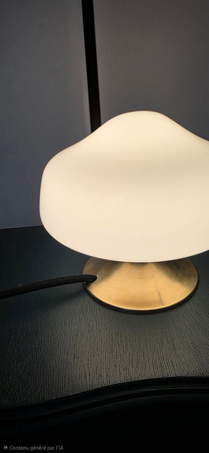 Vintage opaline lamp