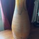 Accolay lamp in terracotta, resin lampshade with double lighting 1960