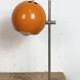 Lampe de table hongroise orange vintage d'Elektrofem, années 1970