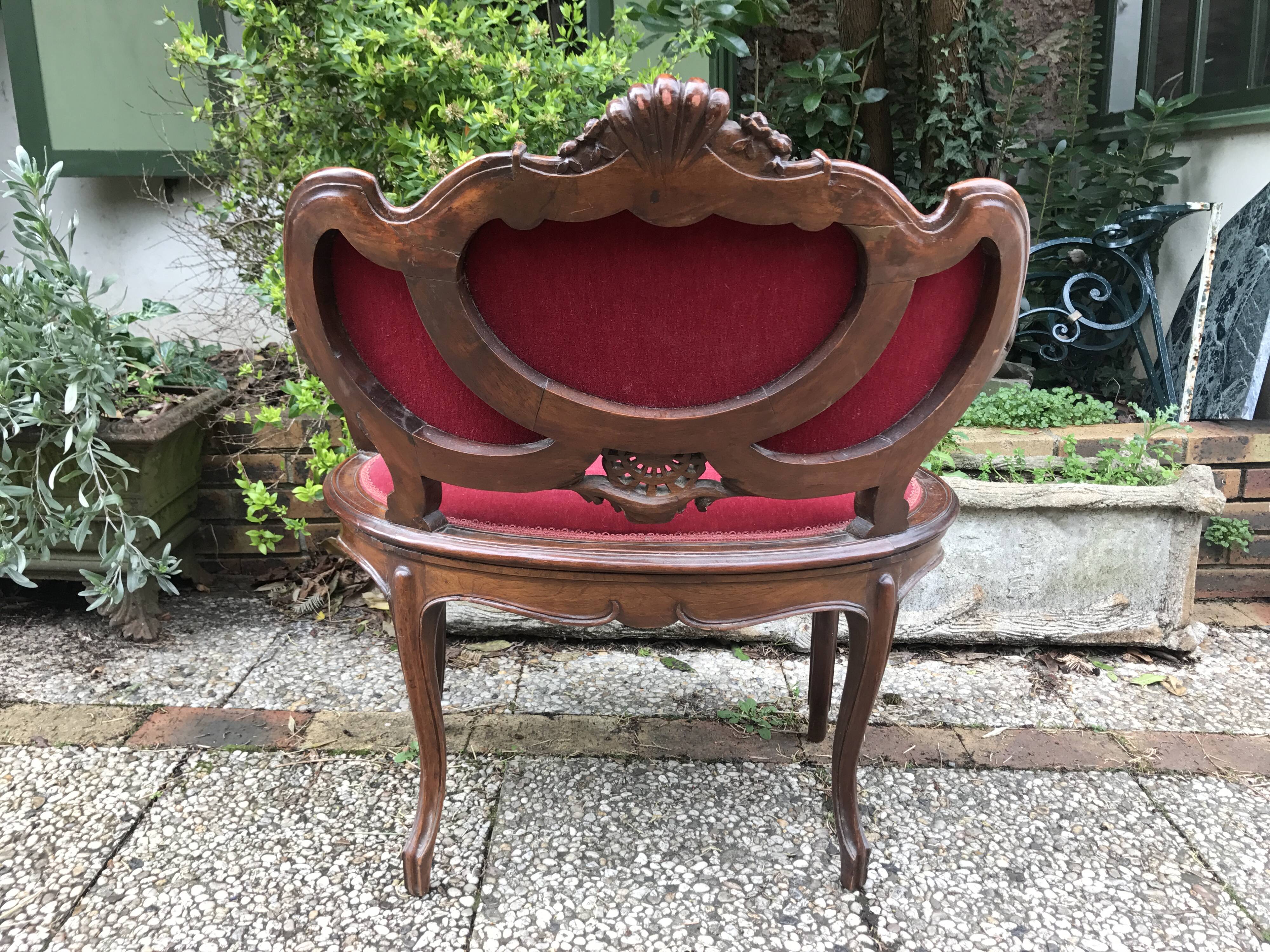 Louis XV style armchair