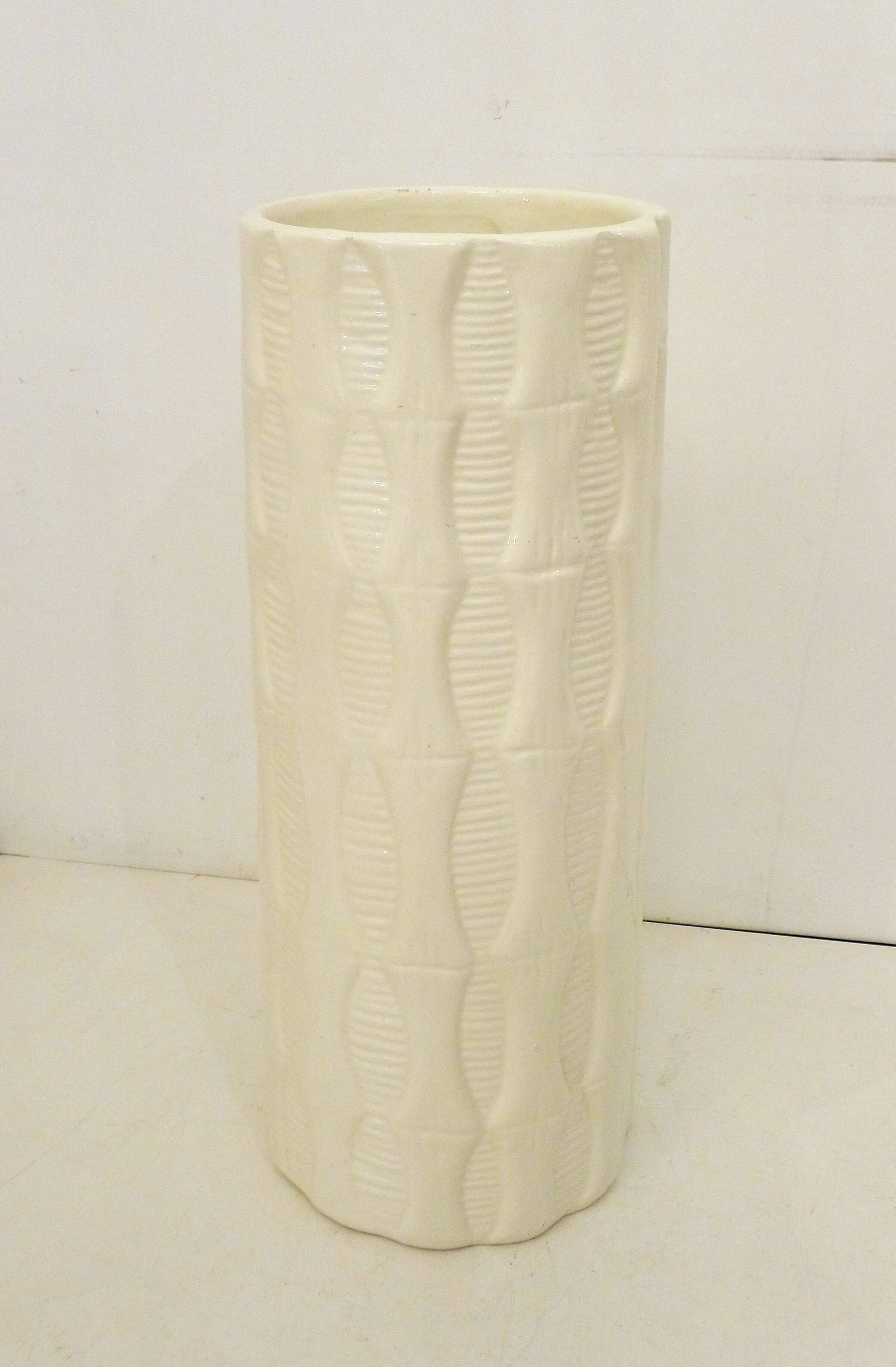 Earthenware bamboo umbrella stand