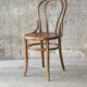 Fischel bistro chairN°18 wooden seat Art Nouveau, circa 1900