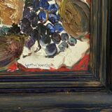 Wieselgren peinture à l'huile nature morte 1991