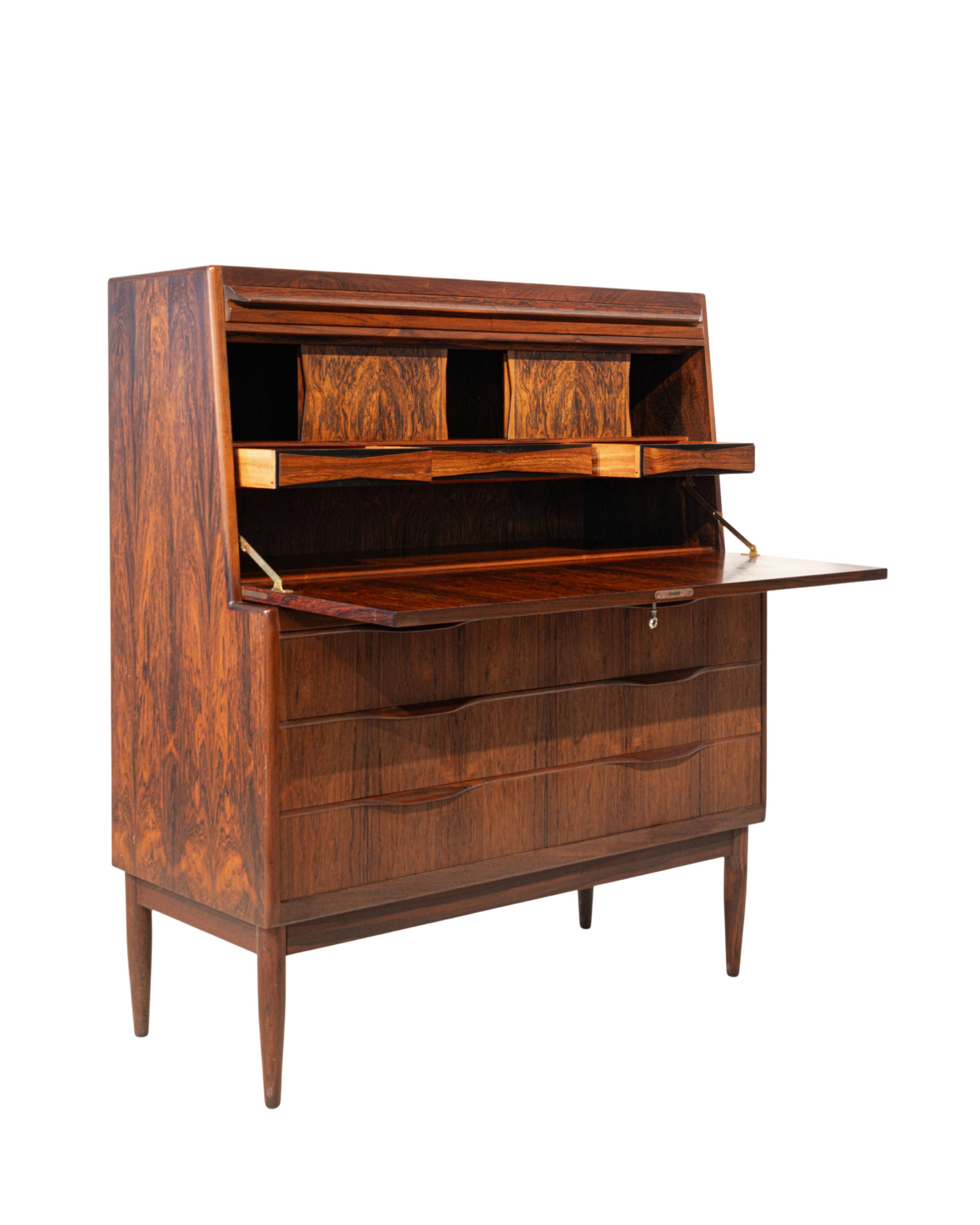 Bureau en palissandre Erling Torvits