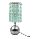 Lampe de table en verre moulé, Italie vers 1970