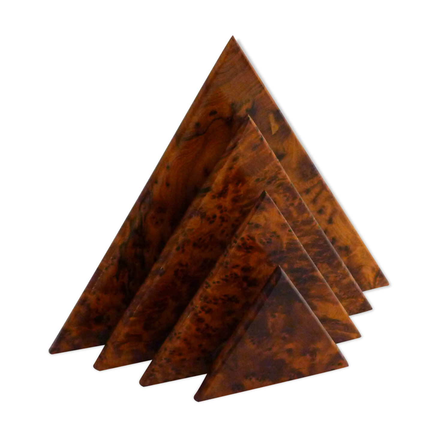 Letter holders made of cedar wood