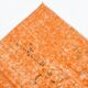 4x8 Pumpink Orange Handmade Vintage Rug, 135x247Cm SK 3194