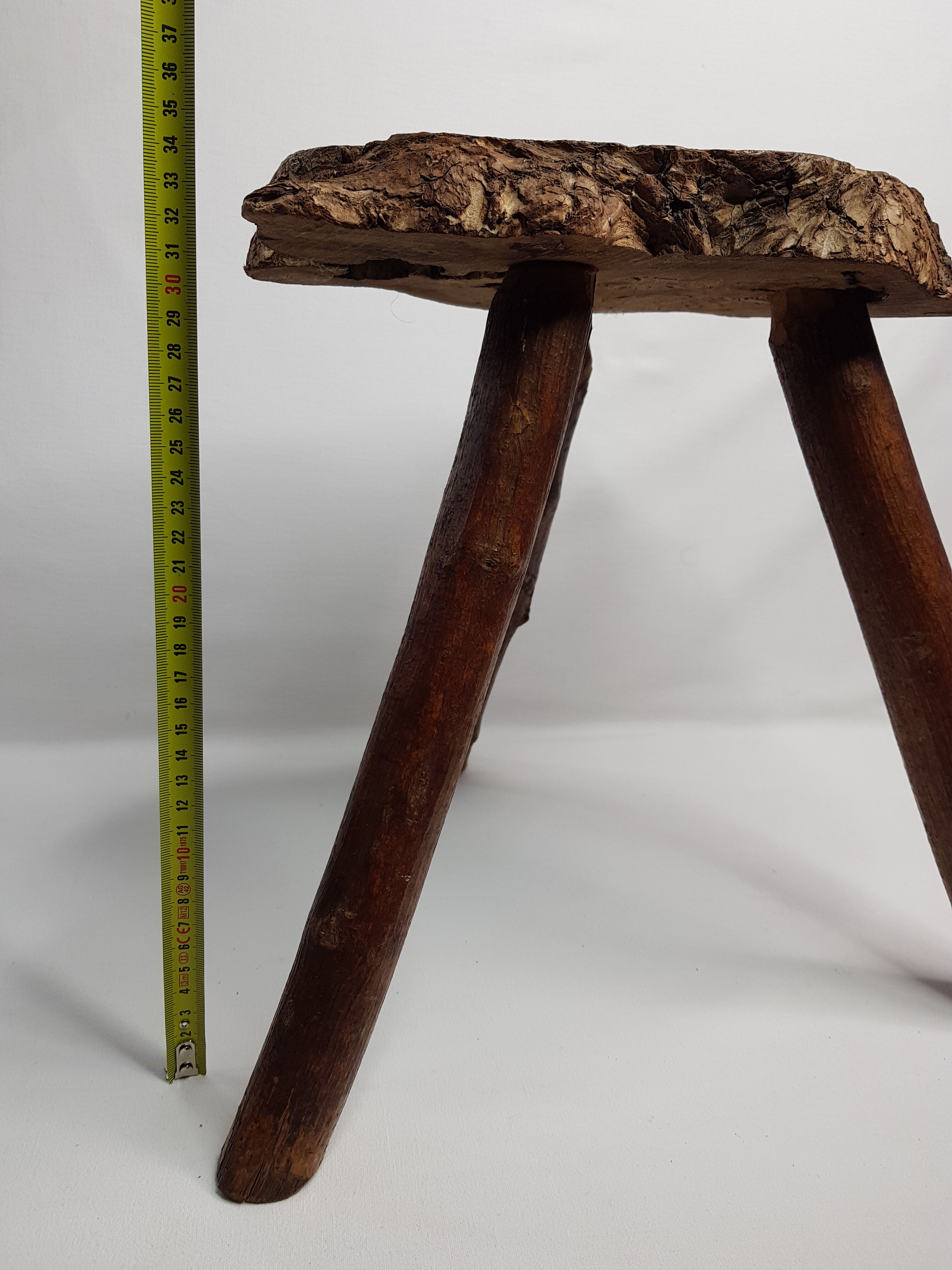 Brutalist tripod stool
