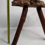 Brutalist tripod stool