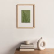 Peinture sur papier série herbier  et botanique signée Eawy