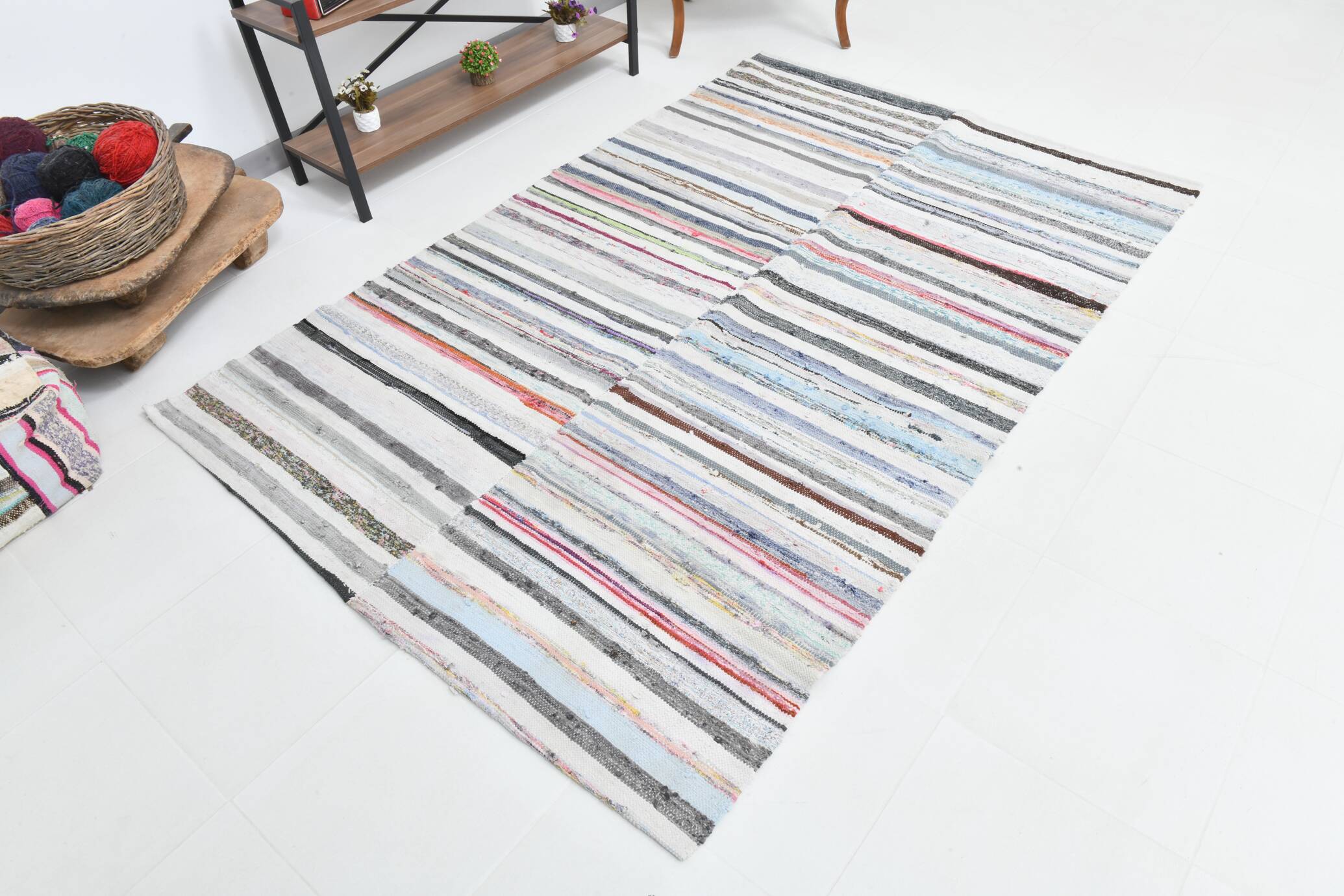 Colorful Soft Color Kilim Rug 153x238Cm SK 60540