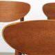 Vintage Danish Teak Dining Chairs, Set of 4, 1960s Scandinavian Mid Century